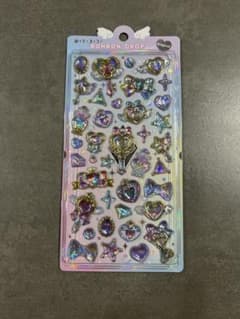 ボンボンドロップシール　マジカル　オーロラ　レインボー　クーリア　正規品のサムネイル