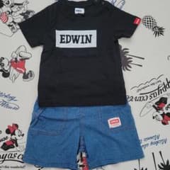 【匿名配送】お買い得！　EDWIN 　エドウィン　セットアップ　90cmのサムネイル