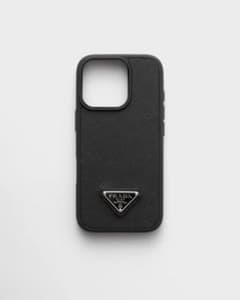 【新品・未使用】PRADA プラダ iPhone15proケース シルバーのサムネイル