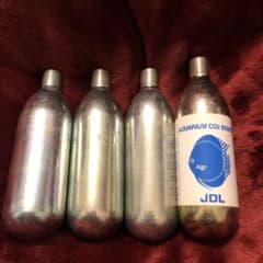 アクアリウム　CO2 二酸化炭素ボンベ　4本セットのサムネイル