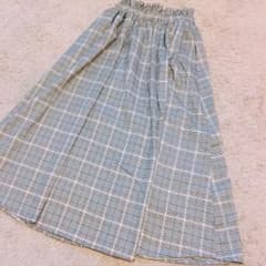 【新品】natural couture グレンチェックスカートのサムネイル