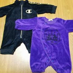 ロンパース　2枚セットのサムネイル