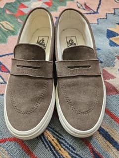 Vans スエード ブラウン スリッポンのサムネイル
