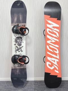 95超豪華❗️サロモン メンズスノーボードセット★スノボ151cm+ビン付 95超豪華❗️サロモン メンズスノーボードセット☆スノボ151cm+ビン付