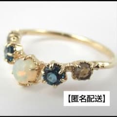 agete アガット マルチカラーストーン リング 11号 - メルカリ