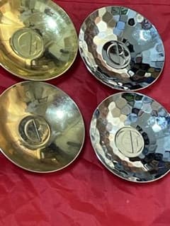 4点セット】24KGP 金杯 銀杯 高砂殿 平安閣 槌目 酒器 盃 - メルカリ