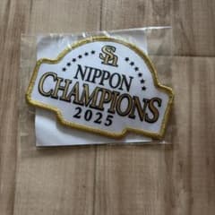福岡ソフトバンクホークス 2025優勝記念ワッペンシールのサムネイル