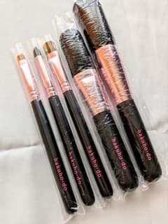 新品 白鳳堂 5本セット メイクブラシ 化粧筆 熊野筆 hakuhodo ピンク