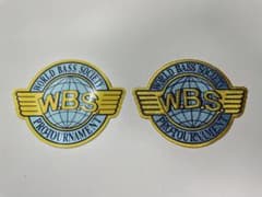 WBS WORLD BASS SOCIETY ワッペン＆ステッカー　セットのサムネイル