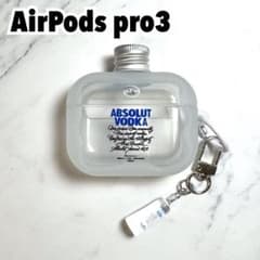 AirPods Pro 2/3 ケース ウォッカ ボトル風 クリア 新品のサムネイル