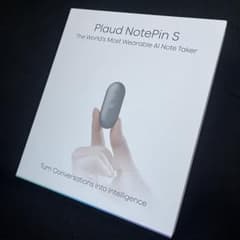 PLAUD NotePin S ブラック 付属品完備 ほぼ未使用 - メルカリ