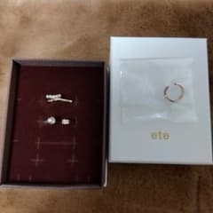 ete デイアップパール リングカフ/イヤーカフ セットのサムネイル