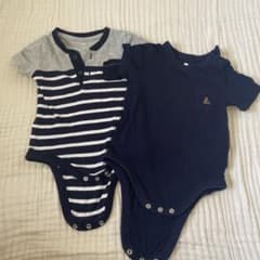 baby GAPロンパース2枚セット 6-12ヶ月のサムネイル