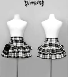 DimMoire PUNKフリルミニスカート チェック DimMoire PUNK フリル ミニスカート チェック - メルカリ