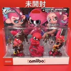 amiibo Splatoon Triple Set: Octoling Boy, Octoling, Octoling Girl