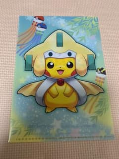 仙台七夕　ポケモン　スタンプラリー　クリアファイル　3枚のサムネイル