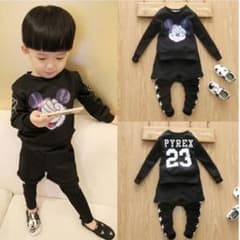 ミッキー セットアップ 韓国服 値下げしました( ´͈ ᗨ `͈ )◞♡⃛のサムネイル