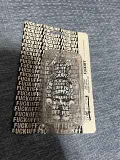 ベアブリック　FUCK OFF 100% フィギュア　黒　未開封　メディコムトイ ベアブリック FUCK OFF 100% フィギュア 黒 未開封 メディコムトイ