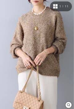 【Frene】新品 グリッターラメニット ゴールドのサムネイル