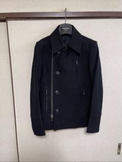 ATTACHMENT アタッチメント ライダース ピーコート ブラック 黒色