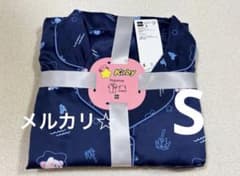 ① GU Kirby カービィ　サテンパジャマ ネイビー Sサイズ