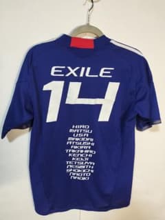 新品　EXILE サッカー　日本代表　ユニフォーム　エグザイル　サムライブルー 美品☆EXILE サッカー 日本代表 ユニフォーム エグザイル ワールド