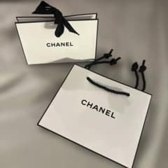 CHANEL ギフトボックス ショップ袋 2点セット 空箱 ショッパー - メルカリ