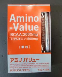 アミノバリュー サプリメントスタイル 4.5g*10袋入のサムネイル