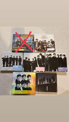 SixTONES アルバム1st〜5thのサムネイル