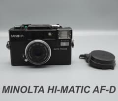完動品】美品 MINOLTA HI-MATIC AF-D フィルムカメラ - メルカリ