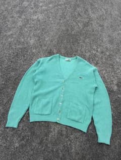 り*ん様 【90s〜00s】LACOSTE カーディガン 短丈 ティファニーブル 90s〜00s】LACOSTE カーディガン 短丈 ティファニーブルー - メルカリ