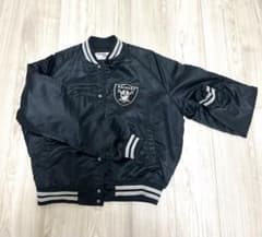 ChalkLine RaidersスタジャンブラックLサイズ 90sヴィンテージ - メルカリ