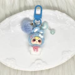 babytheree ベイビースリー うさぎ もふもふ キーホルダーのサムネイル
