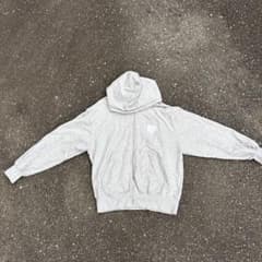 ONCILY ジップアップパーカー グレーのサムネイル