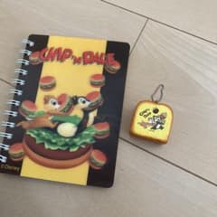 平成レト ディズニー チップとデール シール帳 アルバム メモ帳 - メルカリ