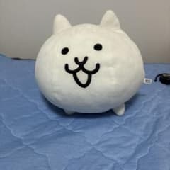 にゃんこ大戦争　ネコぬいぐるみ ホワイトのサムネイル