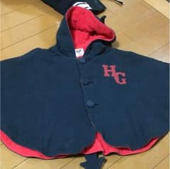 ヒステリックミニ/ヒスミニデビルミニポンチョ黒のサムネイル