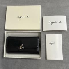 【ゆたた様用】agnès b. 黒 6連レザー キーケースのサムネイル