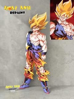 ドラゴンボールSMSP サイズ 伝説の超サイヤ人 孫悟空 リペイント 二