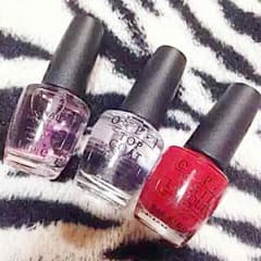値下げしました！ OPI ベース、トップ、赤ポリのサムネイル