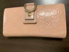 GUCCI グッチ 長財布　ピンクのサムネイル