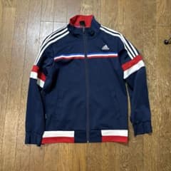 adidas トラックジャケット ネイビー