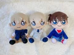 名探偵コナンprecialityぬいぐるみ3体 安室透降谷零江戸川コナン
