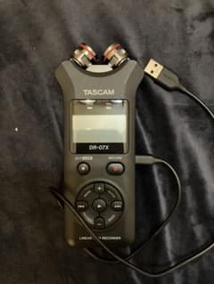 TASCAM DR-07X ICレコーダー ローランドイヤフォン付きのサムネイル