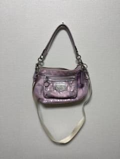 Coach Poppy Spangle 2way Bag Pink Ribbonのサムネイル