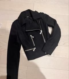 VERSUS VERSACE ライダースジャケット ブラックのサムネイル