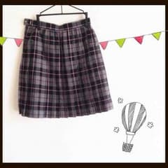 試着のみ♡グレーのチェックスカートのサムネイル
