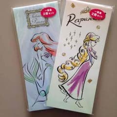 ディズニープリンセス 一筆箋2冊  2セットのサムネイル