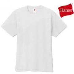 【定価5800円】Hanes 無地白Tシャツ JP2100 euro-fitのサムネイル