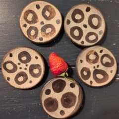 No.86　やちむん　豆皿　5点のサムネイル